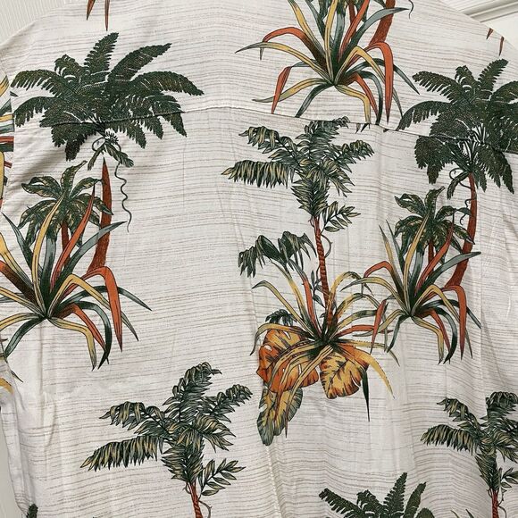NEW Island Republic Hawaiian Shirt Tropical Palm Tree Aloha Men's Large NWT - Picture 3 of 7